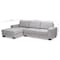 Baxton Studio Nevin Light Grey Upholstered Sectional Sofa with Left Facing Chaise 158-9745 - alternate 2
